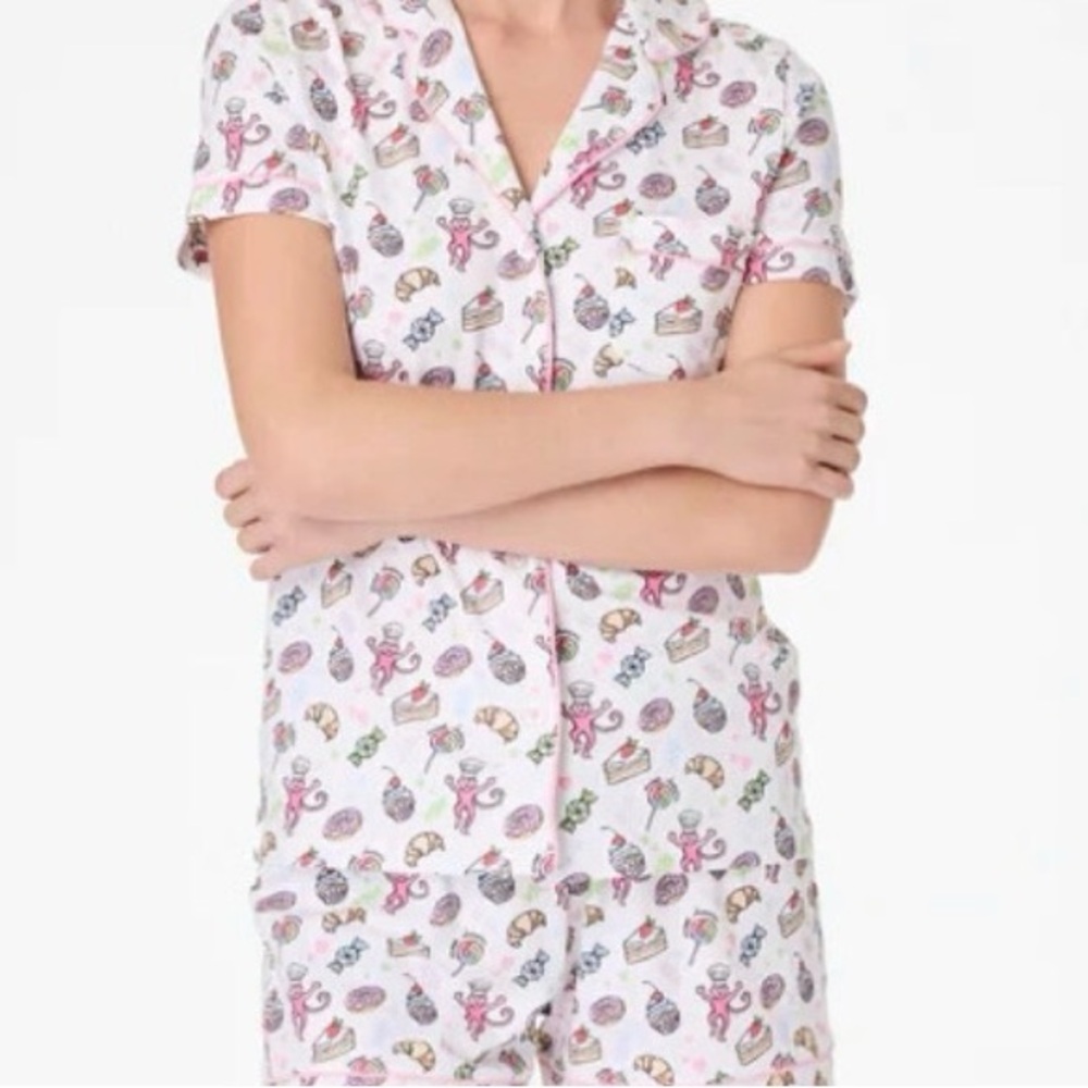 Roller Rabbit Pink Sweets Women's Pajama Set
